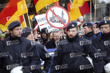 Pro NRW Demo in Köln