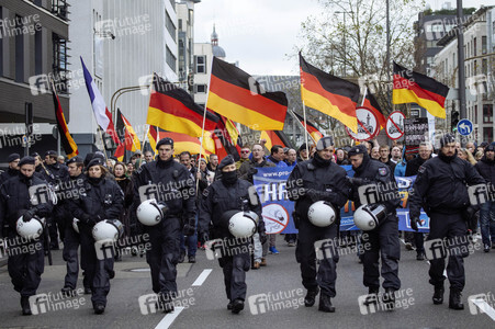 Pro NRW Demo in Köln