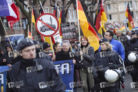 Pro NRW Demo in Köln