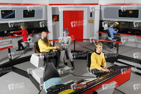 WORKING ART: Raumschiff-Captain / Starship Captain Bodypainting