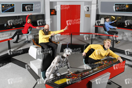 WORKING ART: Raumschiff-Captain / Starship Captain Bodypainting