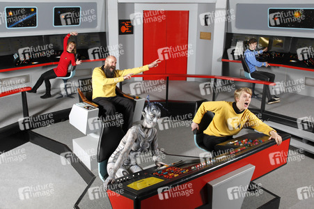 WORKING ART: Raumschiff-Captain / Starship Captain Bodypainting