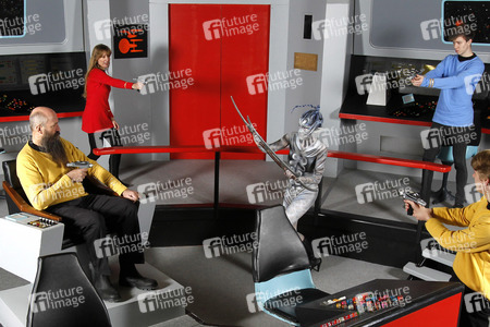 WORKING ART: Raumschiff-Captain / Starship Captain Bodypainting