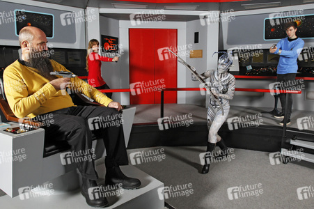 WORKING ART: Raumschiff-Captain / Starship Captain Bodypainting