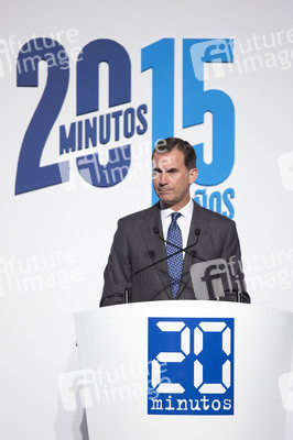 15. Geburtstag der Zeitung '20 minutos' in Madrid