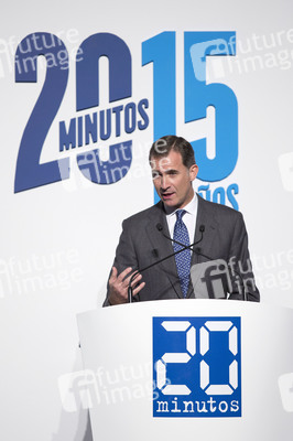 15. Geburtstag der Zeitung '20 minutos' in Madrid