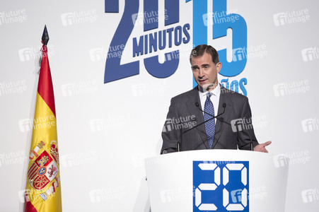 15. Geburtstag der Zeitung '20 minutos' in Madrid