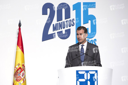 15. Geburtstag der Zeitung '20 minutos' in Madrid
