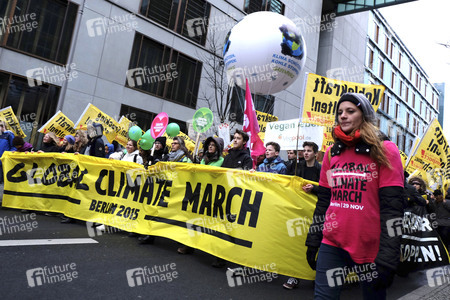 Global Climate March in Berlin