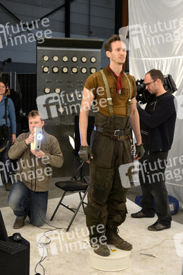 Dreharbeiten zu 'Iron Sky: The Coming Race' in Lint