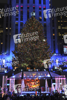 Rockefeller Center Christmas Tree Lighting Ceremony in New York