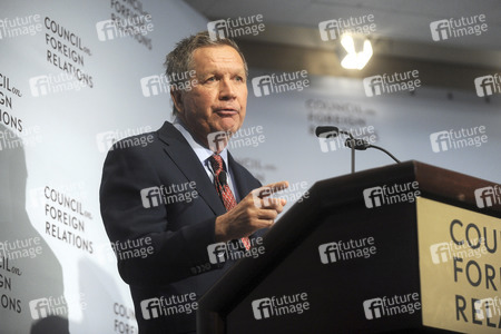 John Kasich spricht in New York