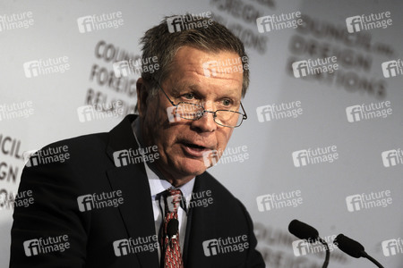 John Kasich spricht in New York