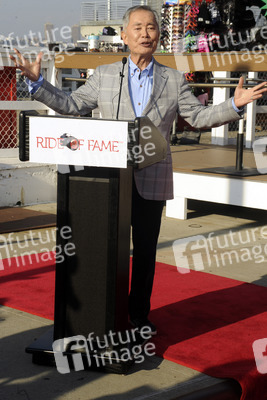 George Takei is inducted into the Ride of Fame in New York