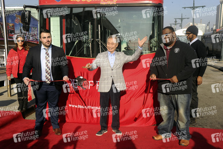 George Takei is inducted into the Ride of Fame in New York