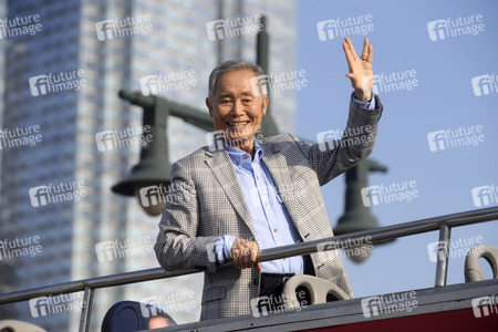 George Takei is inducted into the Ride of Fame in New York