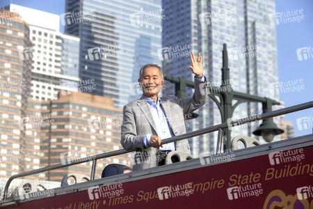 George Takei is inducted into the Ride of Fame in New York