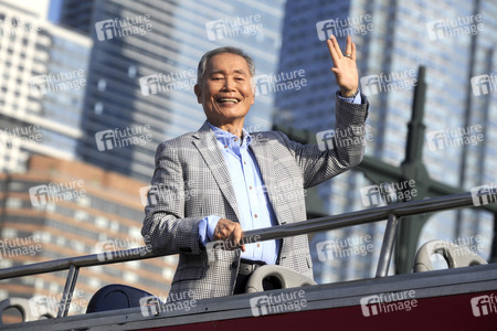 George Takei is inducted into the Ride of Fame in New York
