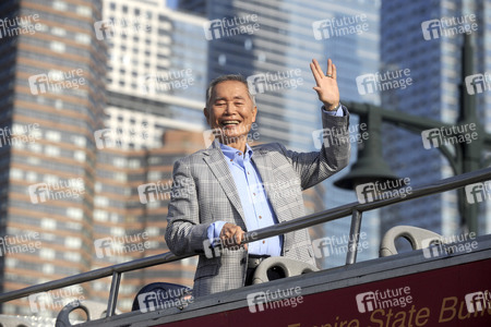 George Takei is inducted into the Ride of Fame in New York