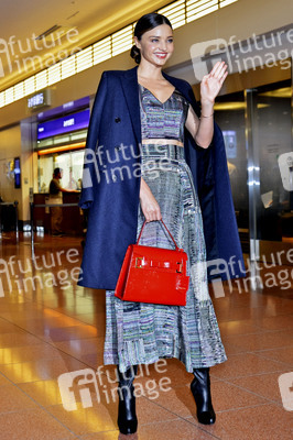 Ankunft von Miranda Kerr in Tokio