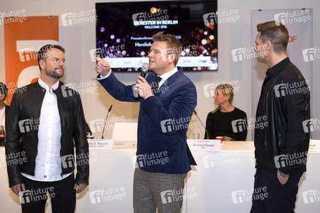 Pressekonferenz  zur Silvesterparty 'Welcome 2016' in Berlin