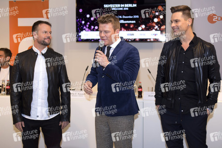 Pressekonferenz  zur Silvesterparty 'Welcome 2016' in Berlin