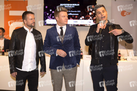 Pressekonferenz  zur Silvesterparty 'Welcome 2016' in Berlin