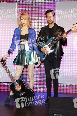 Wachsfigurenthüllung von Taylor Swift in Berlin
