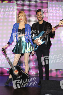 Wachsfigurenthüllung von Taylor Swift in Berlin