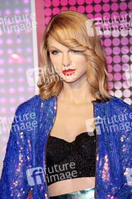 Wachsfigurenthüllung von Taylor Swift in Berlin