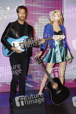 Wachsfigurenthüllung von Taylor Swift in Berlin
