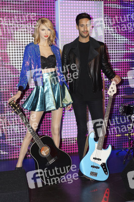 Wachsfigurenthüllung von Taylor Swift in Berlin