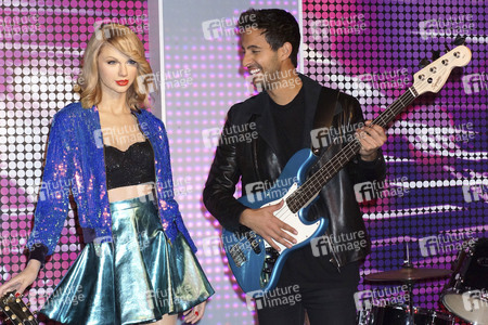 Wachsfigurenthüllung von Taylor Swift in Berlin