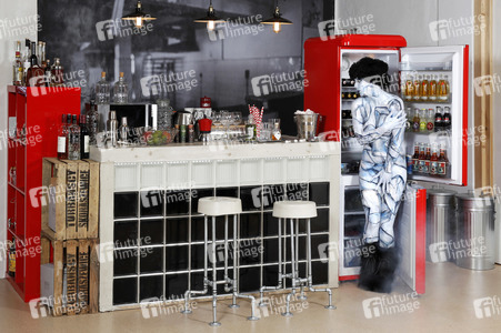 DOOR ART: Kühlschranktür / Icebox Door Bodypainting
