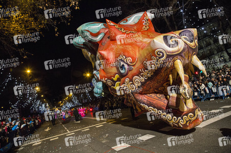 Cabalgata de Reyes Parade in Madrid