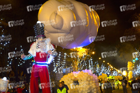 Cabalgata de Reyes Parade in Madrid