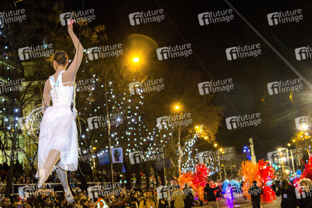 Cabalgata de Reyes Parade in Madrid