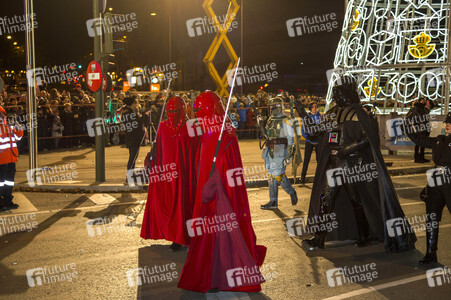 Cabalgata de Reyes Parade in Madrid