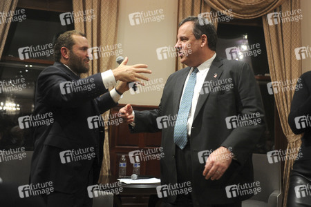 Chris Christie Podiumsgespräch in New York