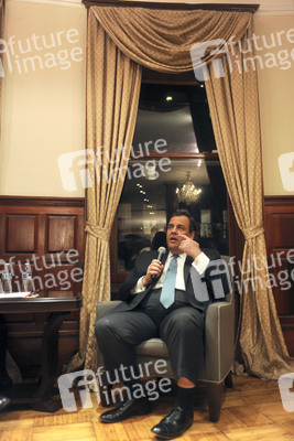 Chris Christie Podiumsgespräch in New York