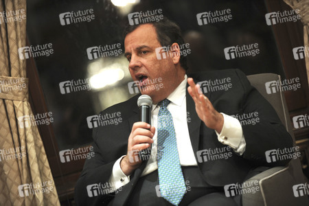 Chris Christie Podiumsgespräch in New York