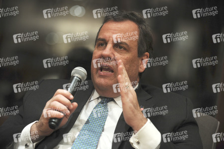Chris Christie Podiumsgespräch in New York