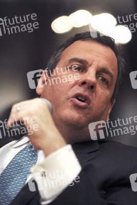 Chris Christie Podiumsgespräch in New York