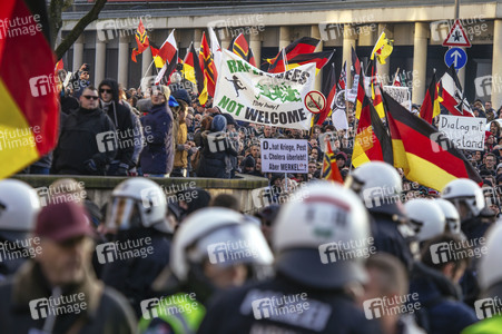 Pegida Demo in Köln