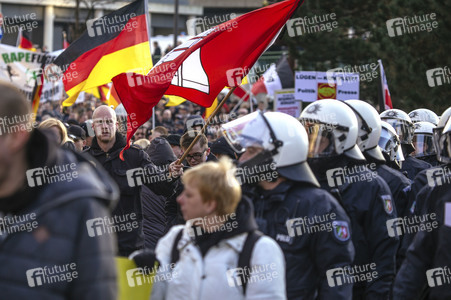 Pegida Demo in Köln