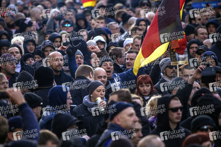 Pegida Demo in Köln