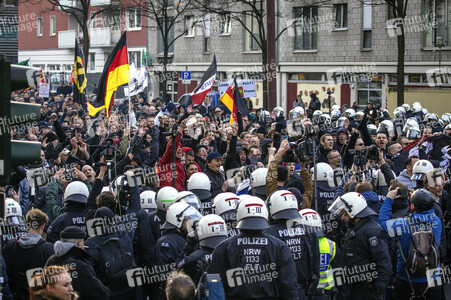 Pegida Demo in Köln