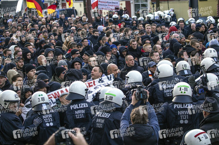 Pegida Demo in Köln