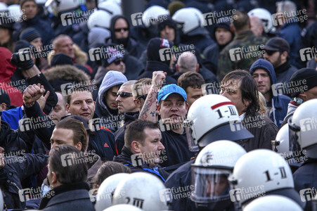 Pegida Demo in Köln