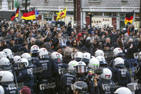 Pegida Demo in Köln